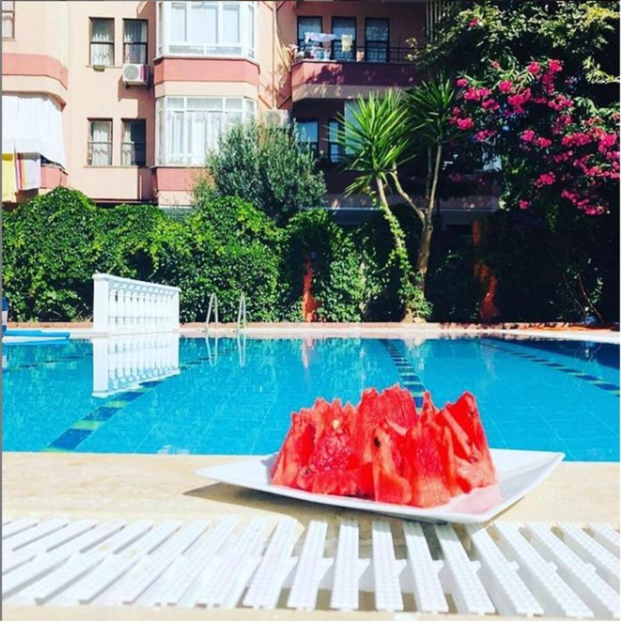 Kleopatra Icaria Apart Hotel Alanya Buitenkant foto