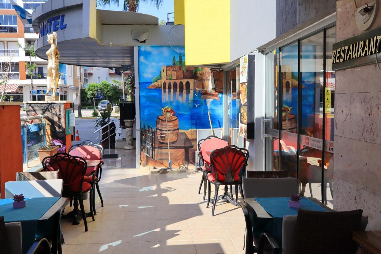 Kleopatra Icaria Apart Hotel Alanya Buitenkant foto