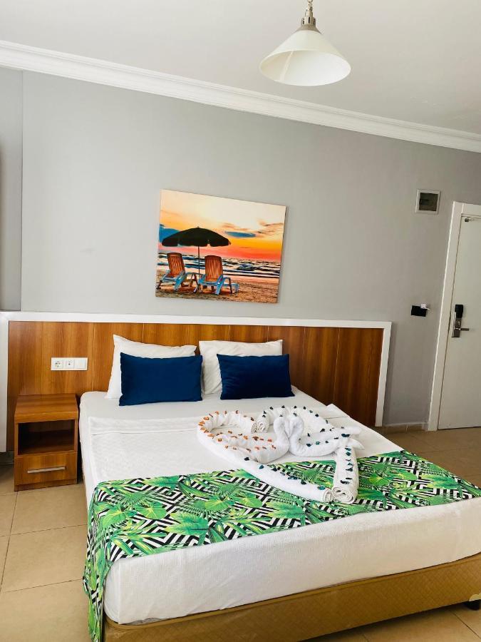 Kleopatra Icaria Apart Hotel Alanya Buitenkant foto