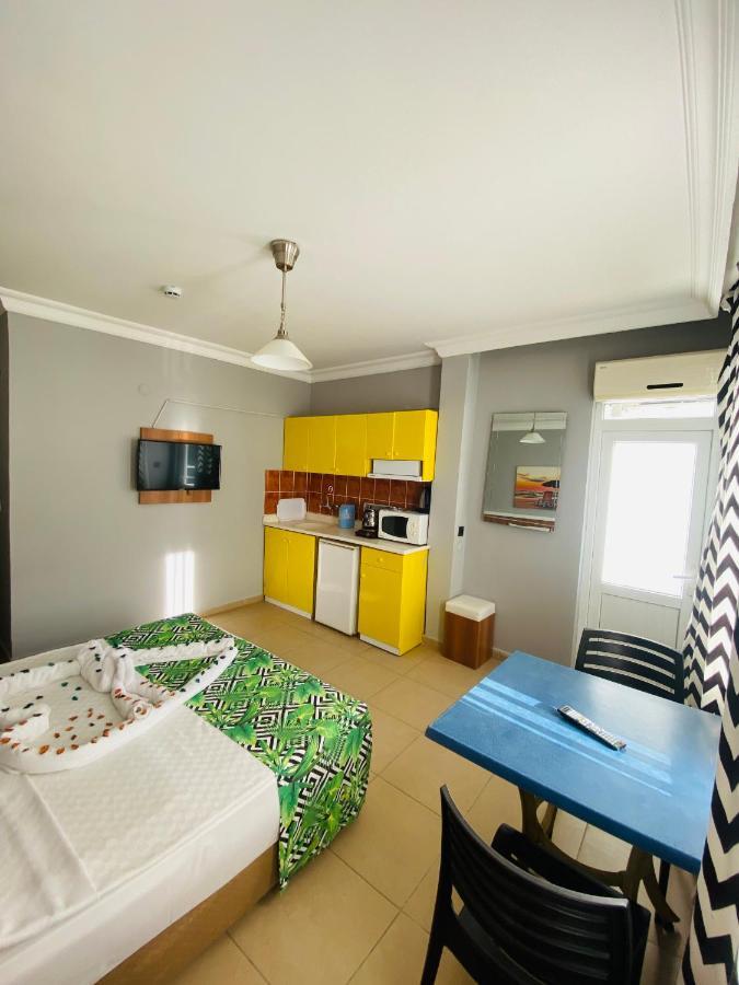 Kleopatra Icaria Apart Hotel Alanya Buitenkant foto