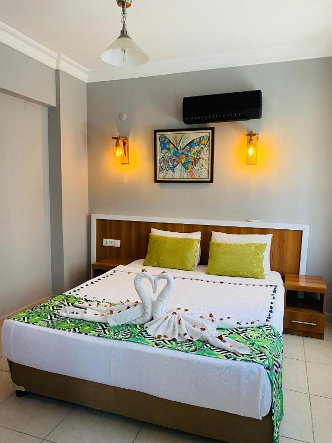 Kleopatra Icaria Apart Hotel Alanya Buitenkant foto