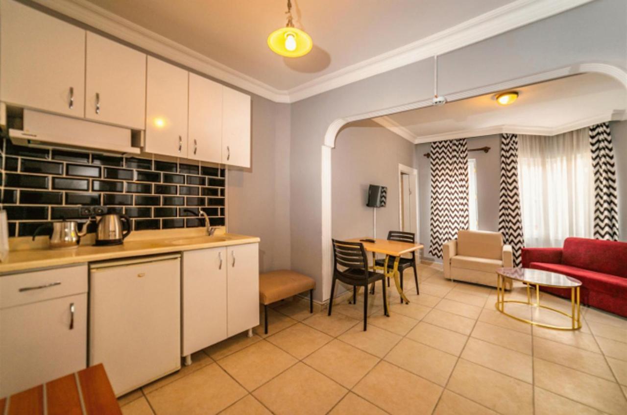 Kleopatra Icaria Apart Hotel Alanya Buitenkant foto