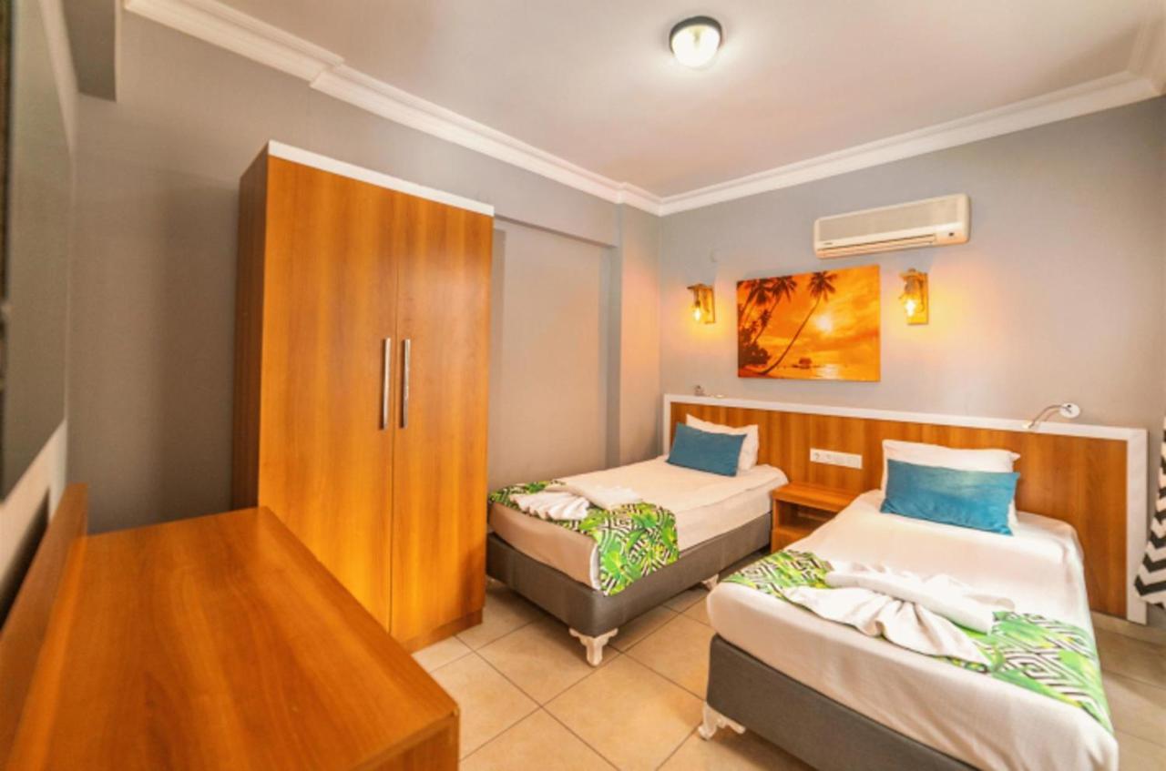 Kleopatra Icaria Apart Hotel Alanya Buitenkant foto
