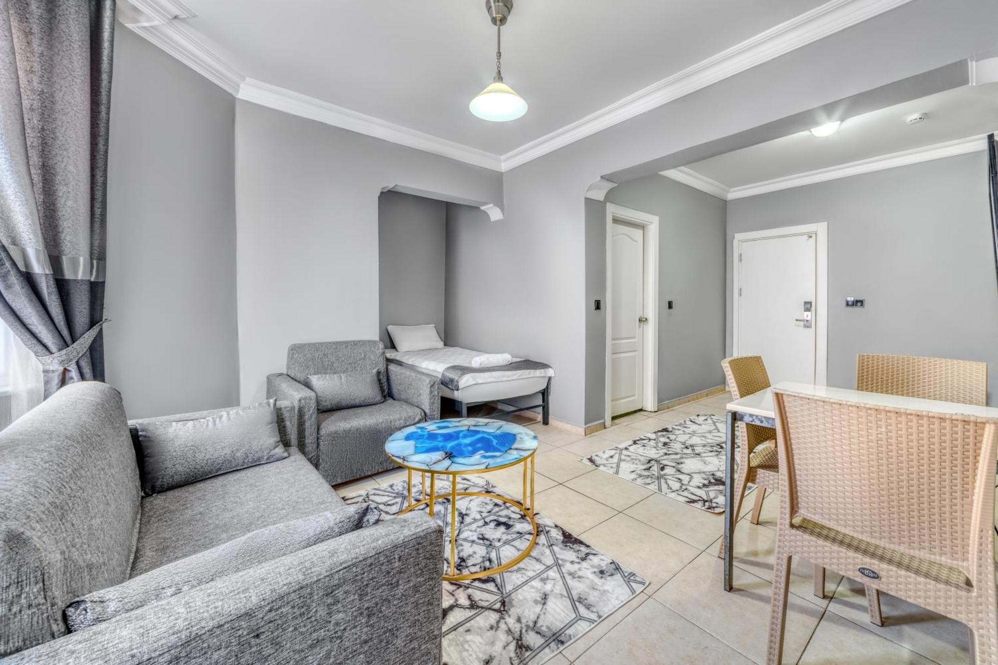 Kleopatra Icaria Apart Hotel Alanya Buitenkant foto