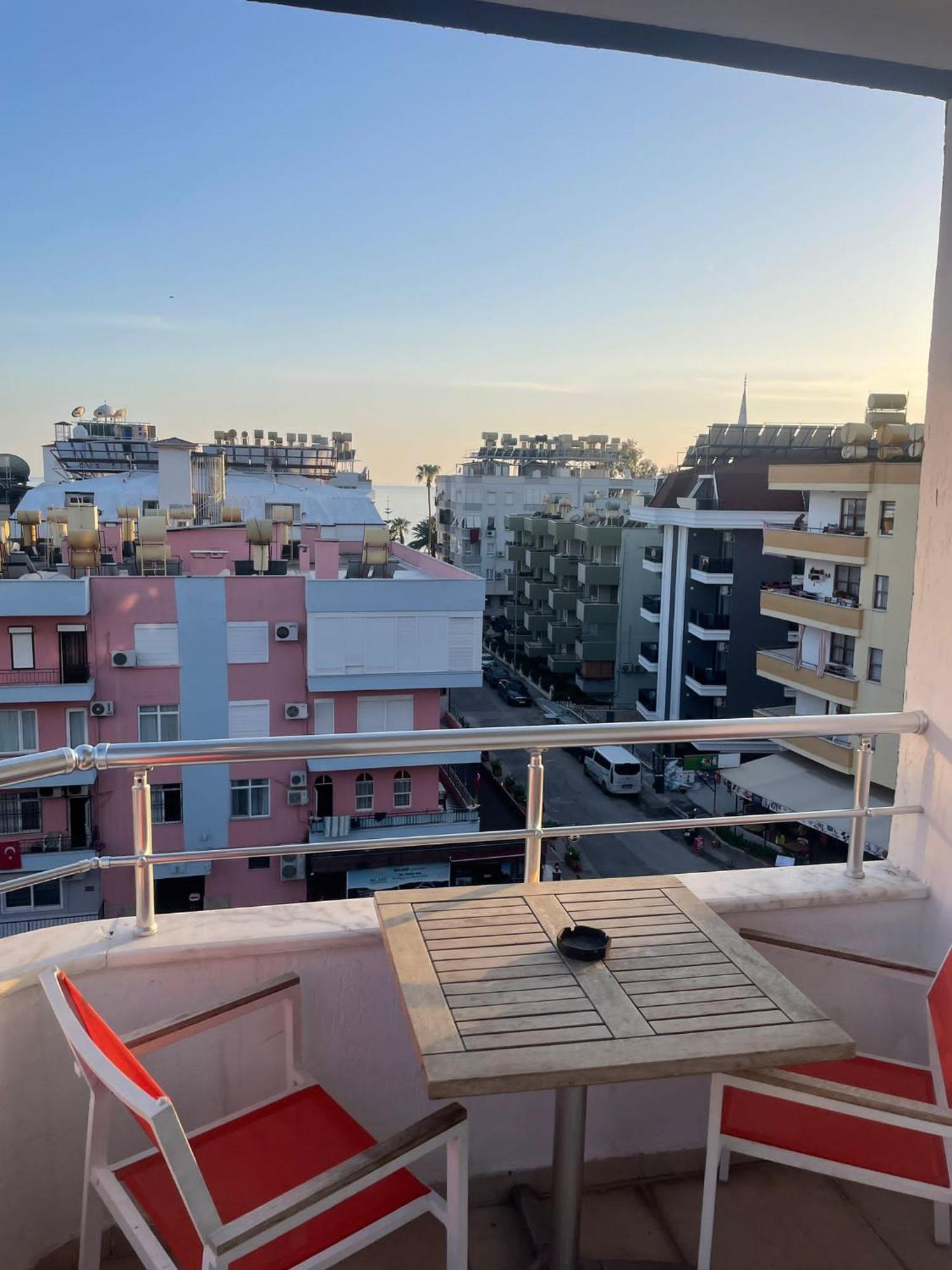 Kleopatra Icaria Apart Hotel Alanya Buitenkant foto